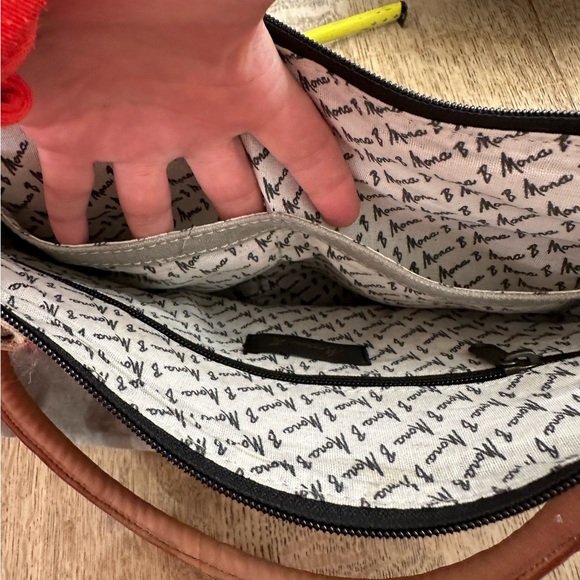 Mona-B NWT Denim Shoulder Bag Purse - Picture 4 of 16